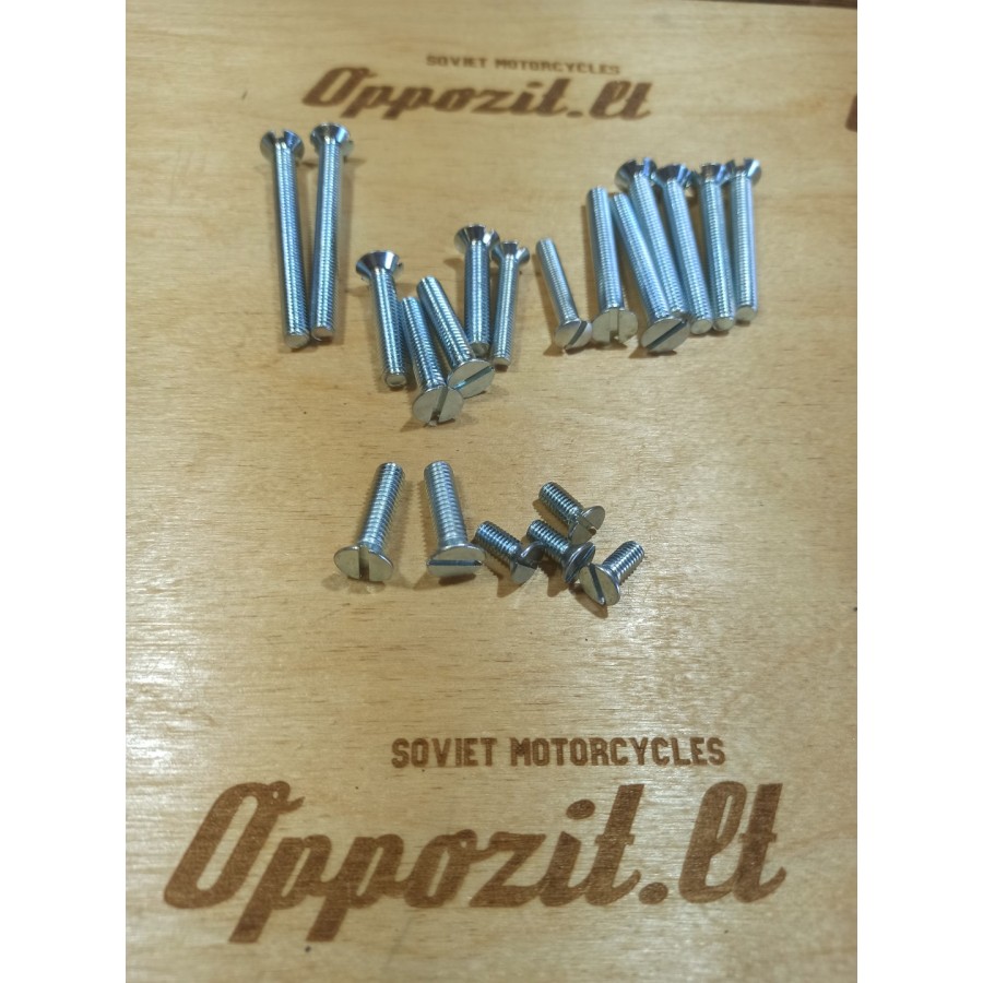 Varžtų komplektas M72 varikliui