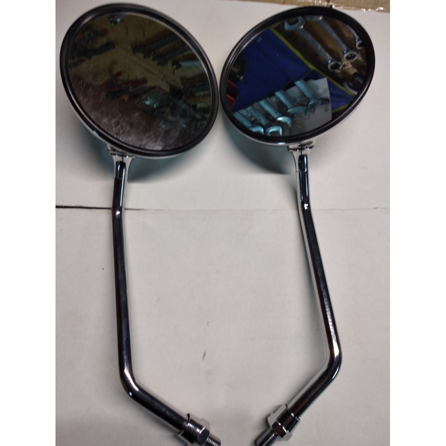 Chromuoti metaliniai veidrodeliai