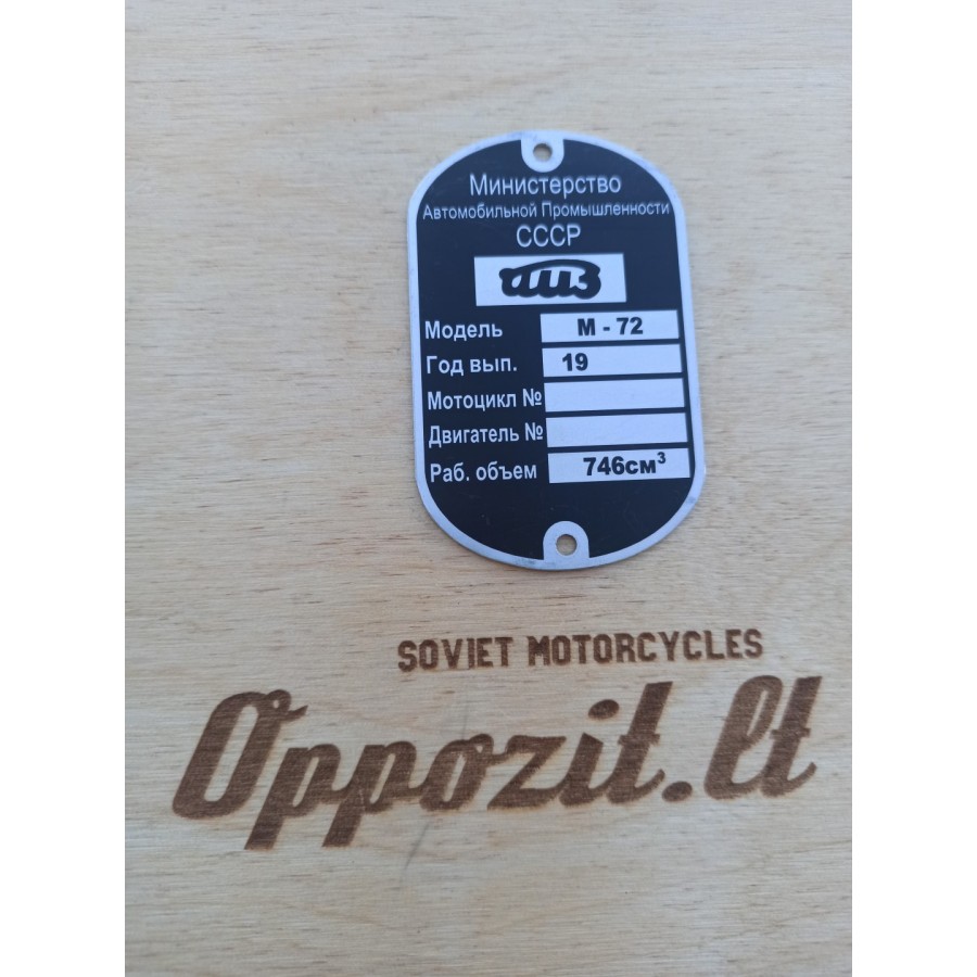 Lentelė IMZ M72