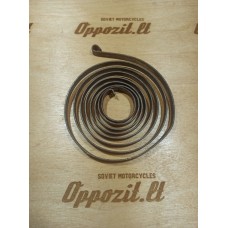 Užvedimo kojelės velenėlio spyruoklė